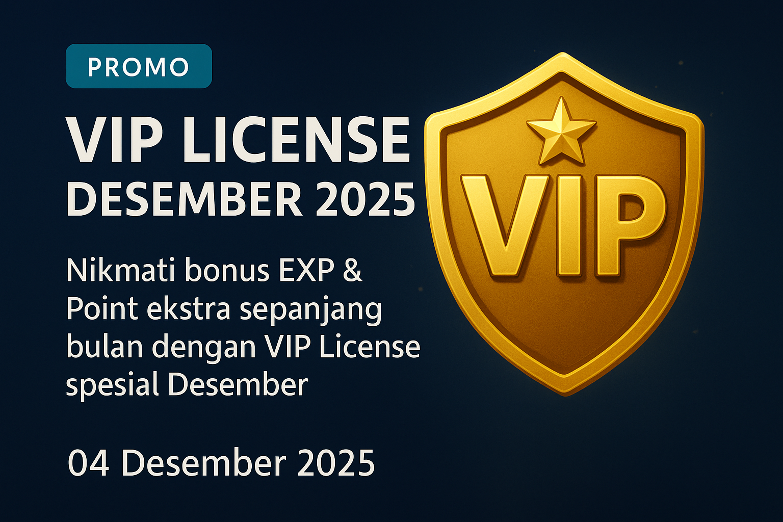 VIP License Desember